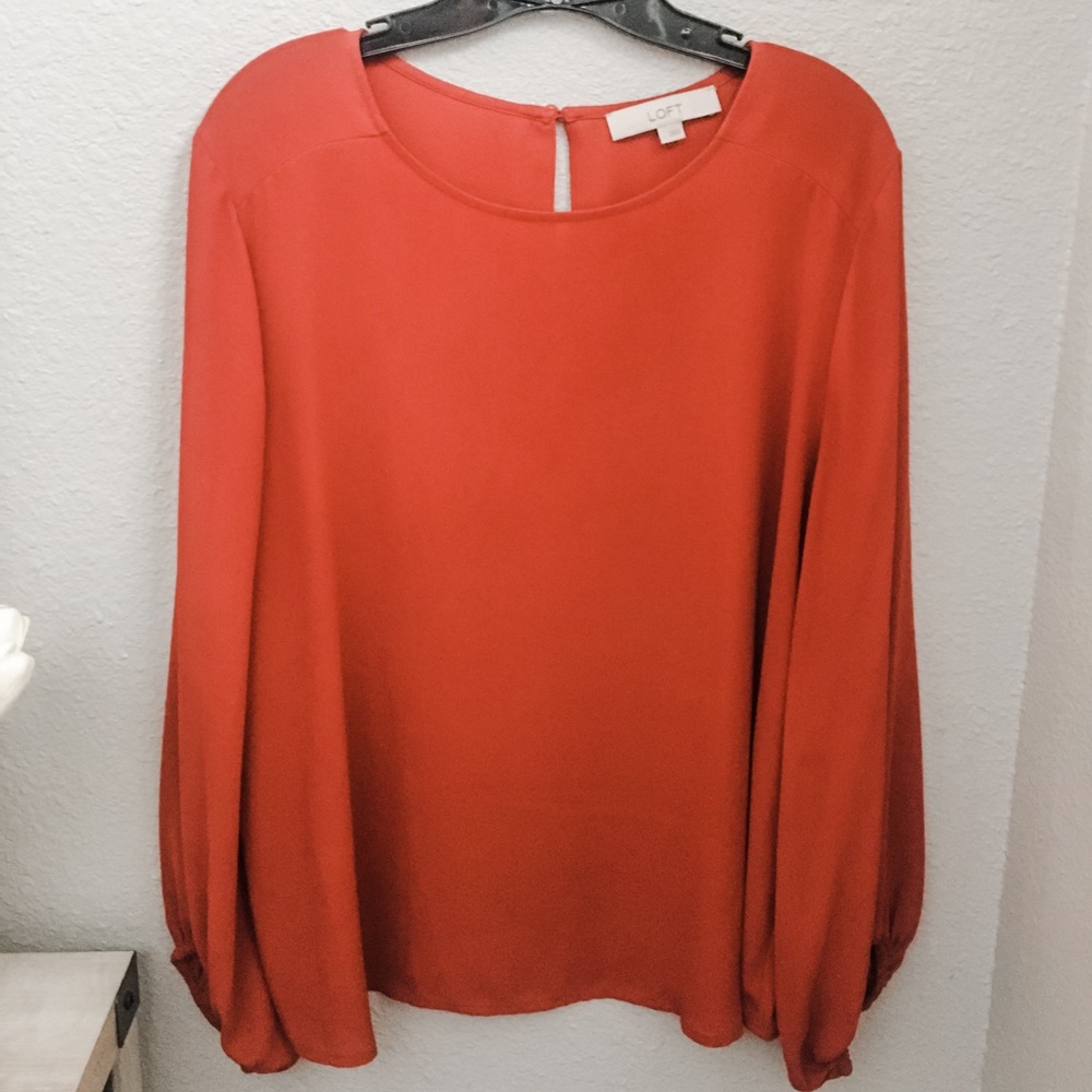 Ann Taylor Loft Shirt Blouse Size L